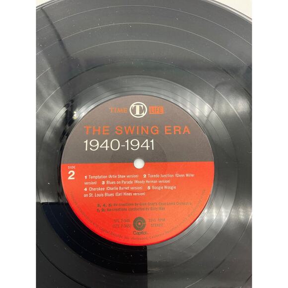 Vintage Jazz Box Set The Swing Era 1940-1941 Time Life Records Includes Magazine - Picture 9 of 16